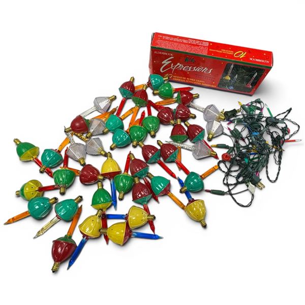 Large Collection of Vintage Christmas Bubble Lights and More