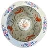 Image 3 : Vintage Qing Dynasty Style Porcelain Fishbowl Planter Diameter 15" & 20" Tall with Stand