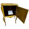 Image 6 : Early 20th Century French Vernis Martin Bombe Style Cabinet 27x67x13"