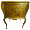 Image 9 : Early 20th Century French Vernis Martin Bombe Style Cabinet 27x67x13"
