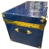 Image 4 : Large Steamer Trunk Filled with Collector Plates - Trunk is 35x20x19"