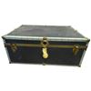 Image 4 : Steamer Trunk Filled with Brand New Curtains and Textiles