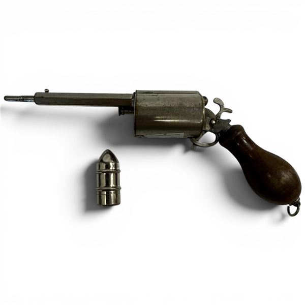 Edwardian Novelty Propelling Pencil and Pen Revolver