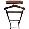 Image 2 : Vintage Mahogany Gentleman's Suit Valet Stand Mid 20th Century 18" Wide and 46" Tall