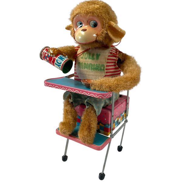 1950s Jolly Bambino Japanese Tin Litho Toy - Battery Operated - As found condition