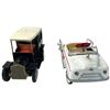 Image 1 : Vintage Tin Model T Style Toy and Diecast "1996 Texaco Fire Chief" Car