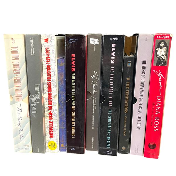 10 Music CD Collector Box Sets
