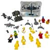 Image 1 : LEGO Space Minifigs, 1986 Ernie the Astronaut Pewter Charms, & Star Trek Game Pieces
