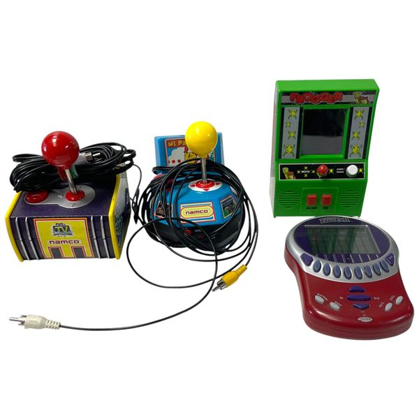 2 Jaks Namco Plug and Play Video Games and Hand Held Frogger and Free Cell