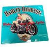 Image 2 : 6 Motorcycle Themed Metal Novelty Signs - Harley Davidson & Indian Motorcycle