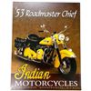 Image 6 : 6 Motorcycle Themed Metal Novelty Signs - Harley Davidson & Indian Motorcycle