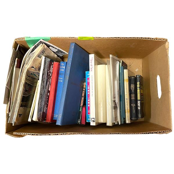 Box Lot of Assorted Books