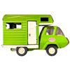 Image 1 : 1970s Tonka Pressed Steel Camper Toy Truck in Green and White