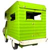 Image 4 : 1970s Tonka Pressed Steel Camper Toy Truck in Green and White