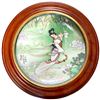 Image 2 : 2 Framed Imperial Jingdezhen Porcelain Collector Plates & 1 Auto Themed Wall Plaque