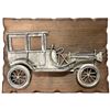 Image 5 : 2 Framed Imperial Jingdezhen Porcelain Collector Plates & 1 Auto Themed Wall Plaque