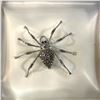 Image 2 : Birks Sterling Spider Brooch with Marcquistie Gemstones in Blue Birks Box * Fully Hallmarked (Total 