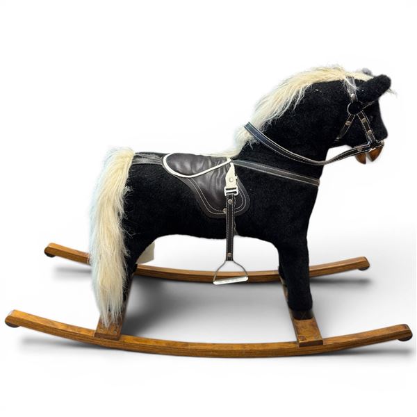 Vintage Rocking Horse 26" Tall at the Horses Head