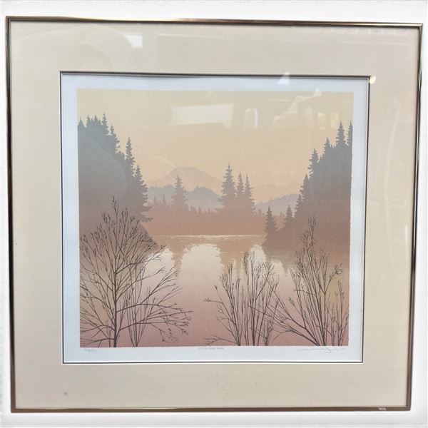 Oyster Bay 53 111 LEP Serigraphy by Peter & Traudl Markgraf 25x25"