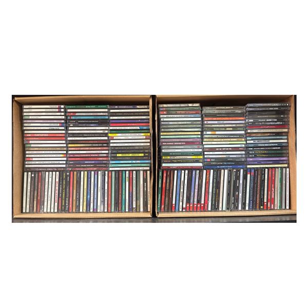 Shelf Lot of CDs Various Genres, Artists and Styles over 150 CDs