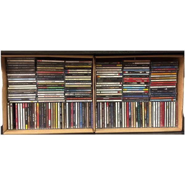 Shelf Lot of CDs Various Genres, Artists and Styles over 150 CDs