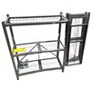 Image 2 : Pair of Brand New Origami 3-Shelf Storage Rack & Wheels Overall Dimensions 29 X 13 X 35.5"