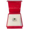 Image 1 : Korite Sterling Silver Ammolite Ring with Gold Gilded Bezel - Size 8 (Widest part of the band is 17m