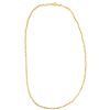 Image 1 : 10KT Tri-Colour Gold Braided 16" Chain (Total weight: 2.5 grams)