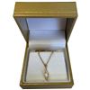 Image 1 : 10KT Gold Caged Pearl Necklace - 4.5 mm caged pearl pendant on 18" chain (Total weight: 1.9 grams)