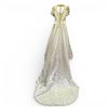 Image 1 : Vintage Wedding Dress Alfred Angelo Dream Maker Very Long Train