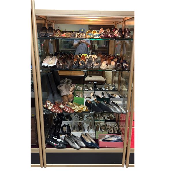 Collection of 46 Pairs of Women's Shoes