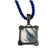 Image 4 : Italian Tagliamonte Sterling Silver Reversible Venetian  Intaglio Glass/ Mother of Pearl Pendant on 