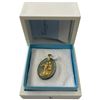 Image 1 : 14K Gold Tagliamonte Venetian Glass Charm (Total weight: 4.6 grams) Charm measures 15 x 25mm - Tagli