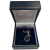 Image 1 : .925 Silver Tagliamonte Black Venetian Glass Intaglio Charm ( Total weight: 1.89 grams)Charm 10.8 x 