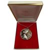 Image 1 : 1977 Franklin Mint .925 Sterling Silver "The White Birds" Pendant Necklace (Total weight: 17.2grams)