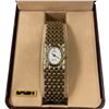 Image 2 : Vintage Jules Jurgensen Ladies Two-Tone Quartz Watch  - 16.5mm wide stainless steel band - Original 