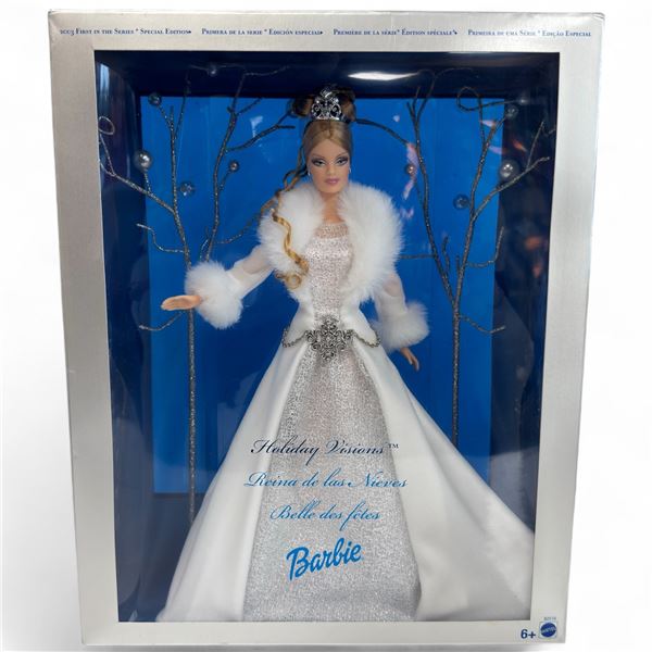 Holiday Visions Barbie 2003 First in the Series Special Edition New in Box