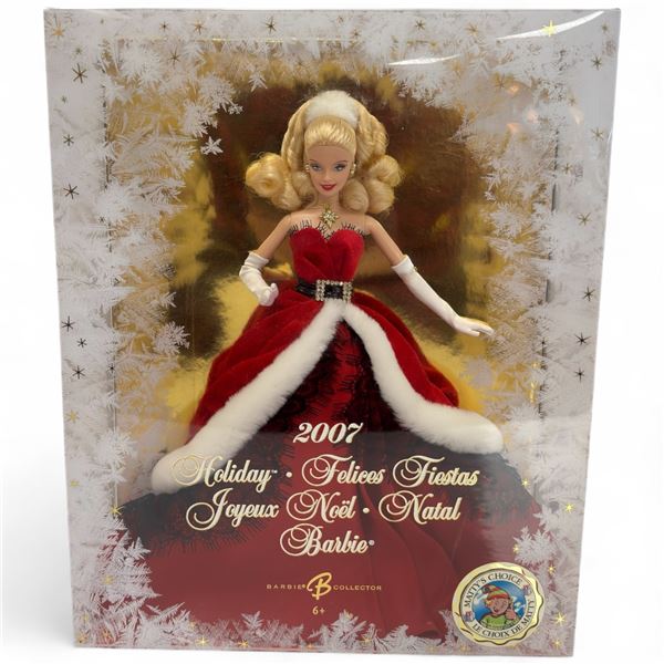 2007 Holiday Barbie "The Barbie Collection" New in Box