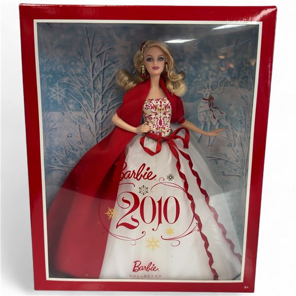 2010 Holiday Barbie Mattel Barbie Collector New in Box