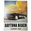 Image 5 : Collection of 4 Replica Metal Signs Hooker Headers, Weiand, J&P Cycles and Daytona Beach 1956