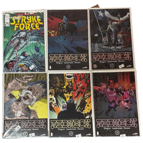 Comic Collection: Redneck 5 Issues and 1 Issue of  Codename Stryke Force