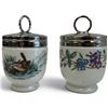 Image 1 : 2 Vintage Porcelain Royal Worcester Egg Coddlers