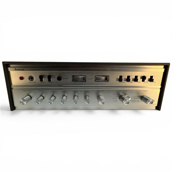 Sansui AU-70 Integrated Tube Amplifier Japan Early 1960s