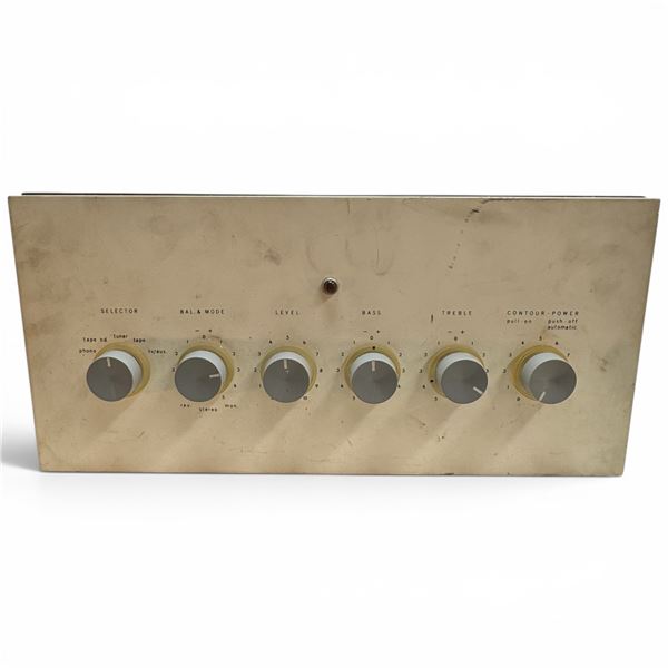 Very Rare Electrohome Model 700 Integrated Amplifier Mid-20th Century