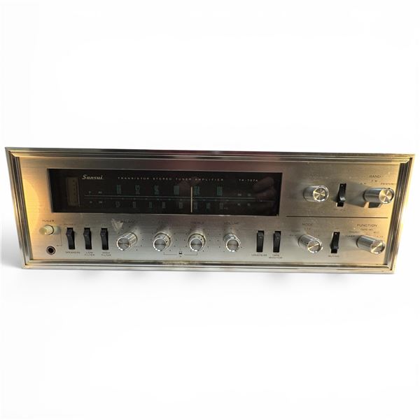 Sansui TR-707A Portable Transistor Radio AM FM Shortwave 1960s Japan