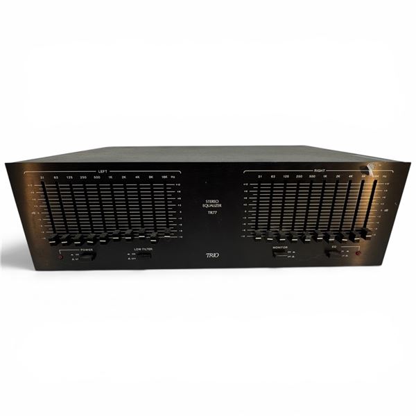Trio TR77 Stereo Equalizer Vintage 1970s by Kenwood