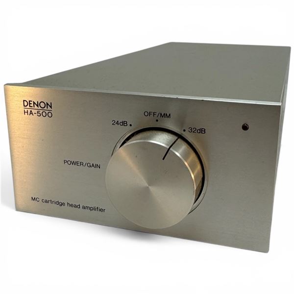 Denon HA-500 High Output Moving Coil Head Amplifier