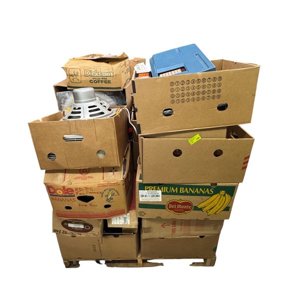 Pallet Lot Vintage Electronics: Parts, New Old Stock, Used, Computer, Audio/visual and More # 7