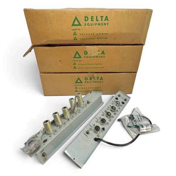 Delta Equipment DA-45 Vacuum Tube Distribution Amplifier Set of 4 Units