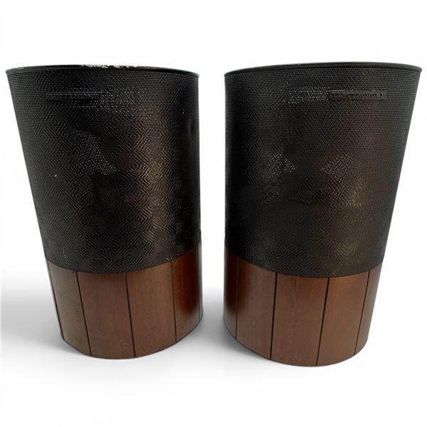 Pair of 1960/70s Electrohome Model 2000A Cylinder Omni-Directional Speakers